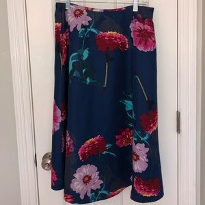 Banana Republic floral skirt